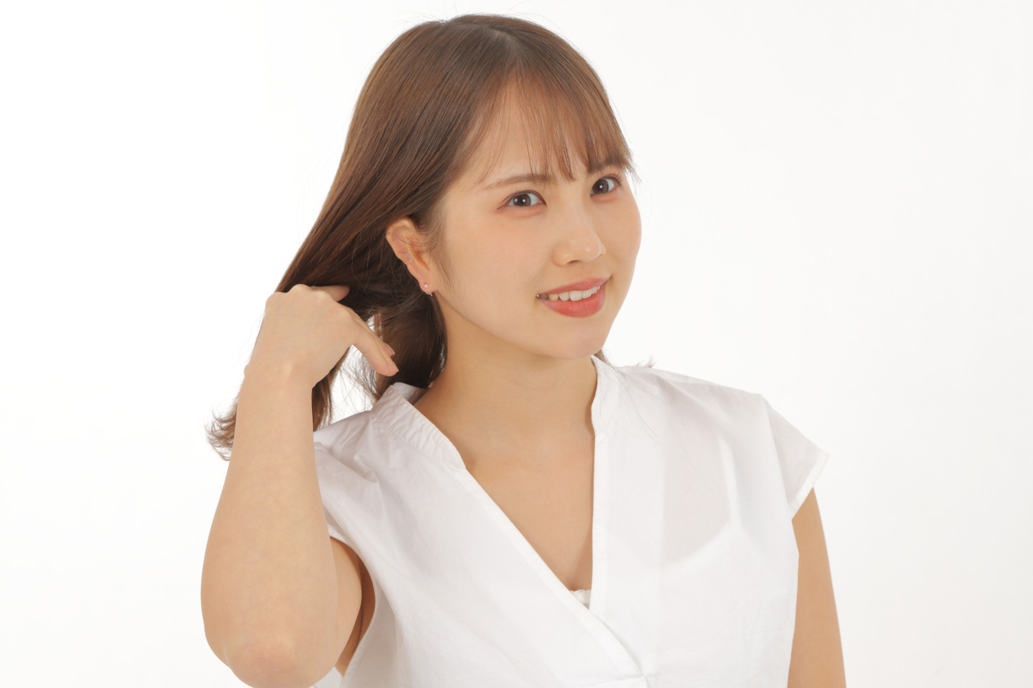 【本真珠】一粒パールピアス 2.5-3ミリ ベビーパール あこや真珠 スタッドピアス K10YG/K10PG