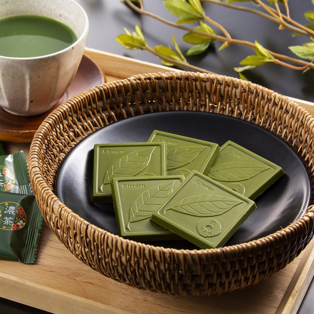 ホワイトデー 宇治抹茶チョコレート 40枚入 抹茶スイーツ 洋菓子 ギフト お返し 本命 誕生日 内祝 京都 きよ泉