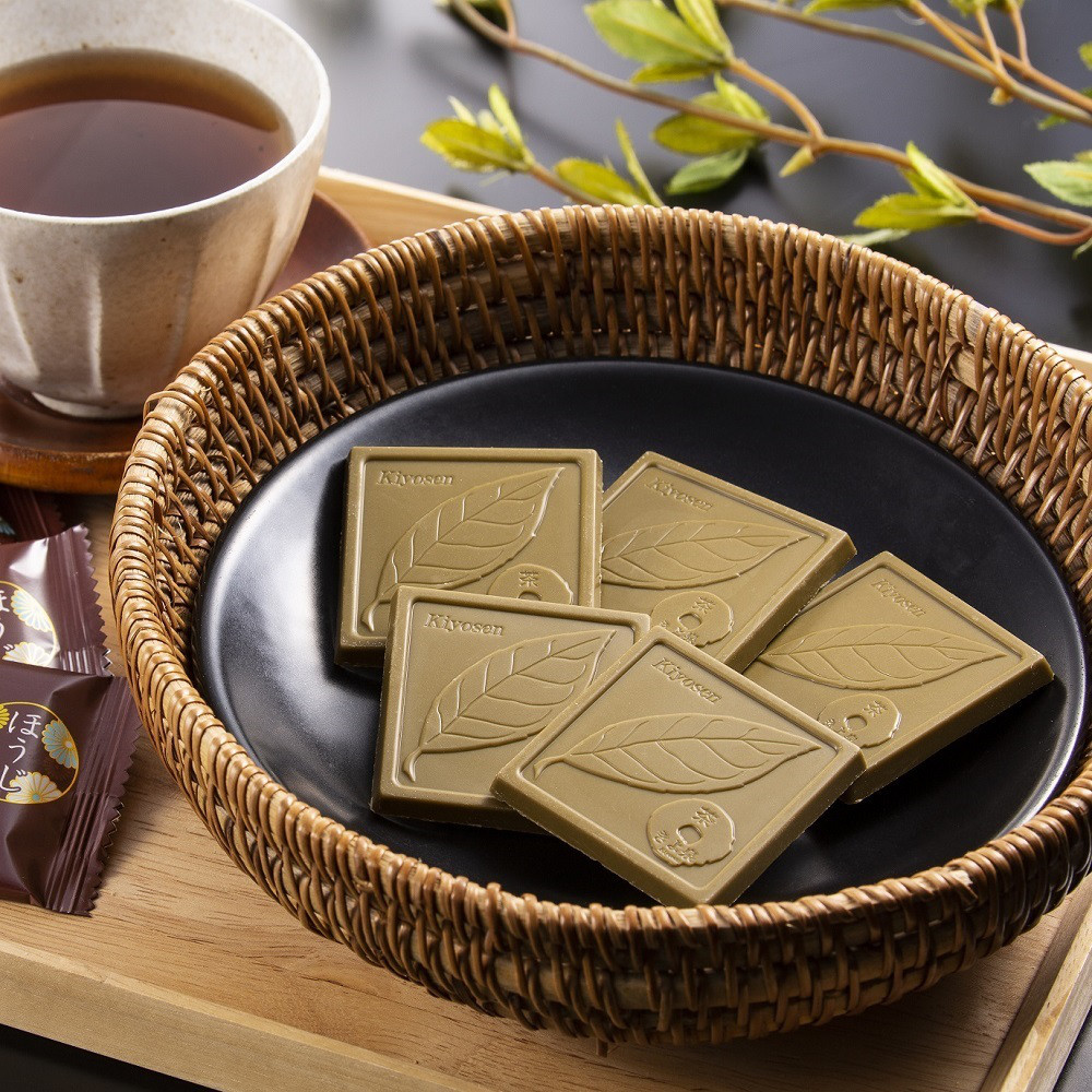 ホワイトデー ほうじ茶チョコレート 40枚 スイーツ 洋菓子 ギフト お取り寄せ 内祝 京都 きよ泉 お菓子 お返し