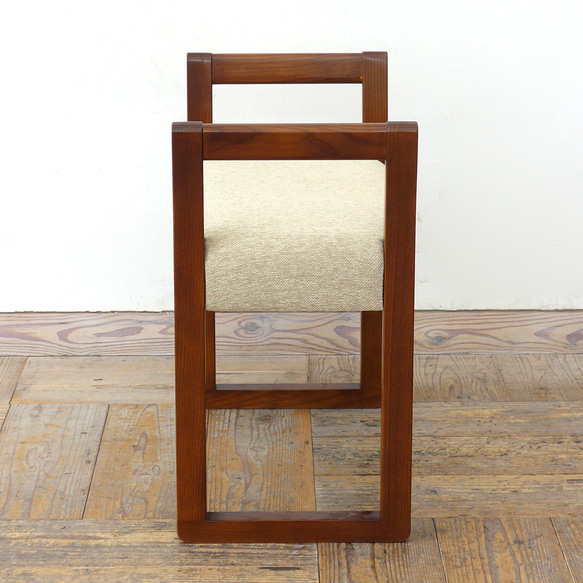 仏間座椅子（ブラウン×キャメル） 6枚目の画像