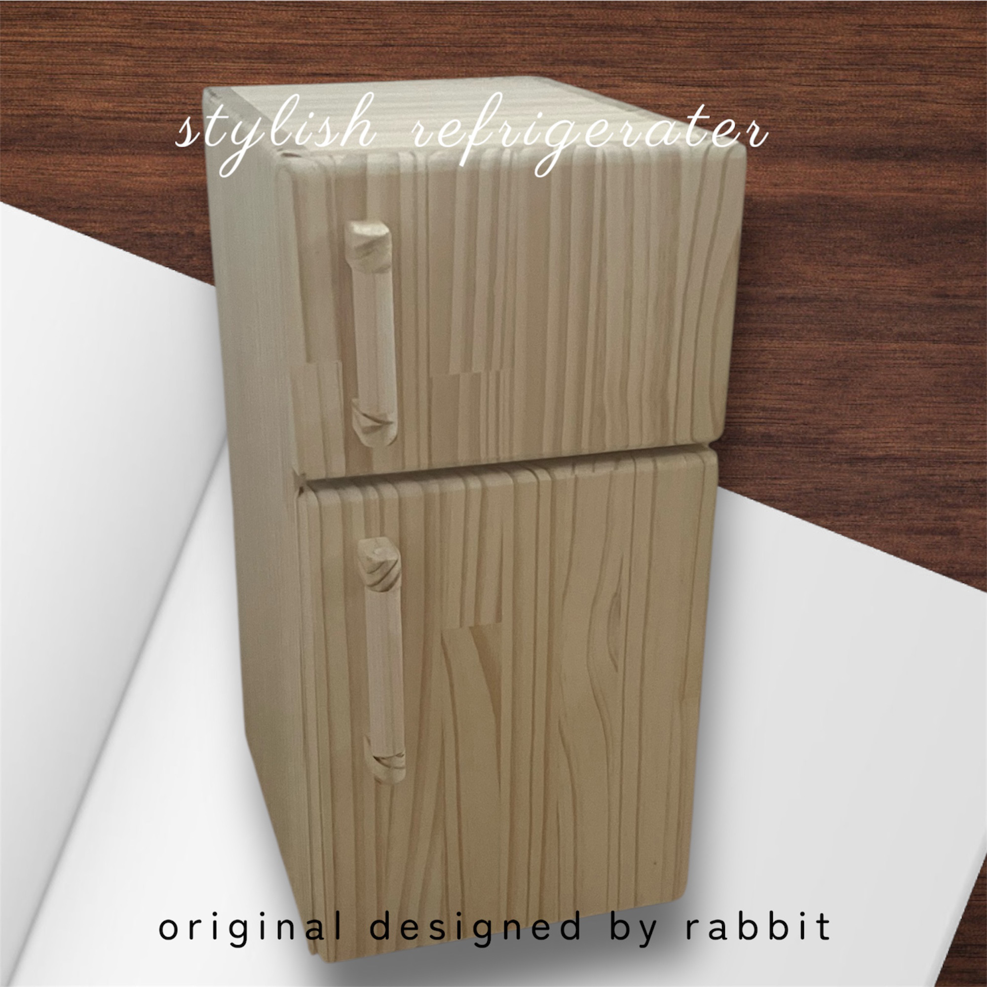 完成品]おままごと冷蔵庫 その他家具 Rabbit 通販 12738677｜Creema