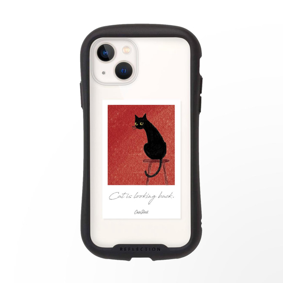 iPhone13 全機種対応 スマホケース  グリップケース 猫 ねこ ネコ 4枚目の画像