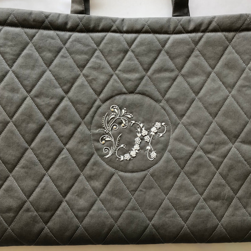 イニシャル刺繡の入学・入園グッズ 5点セット レッスンバッグ