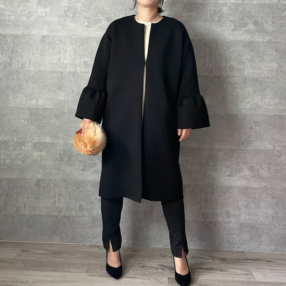 洗える】軽くて暖かい♡普段着～フォーマルまで活躍♡お袖フレアノー