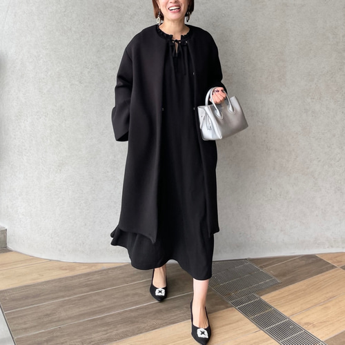 洗える】軽くて暖かい♡普段着～フォーマルまで活躍♡お袖フレアノー