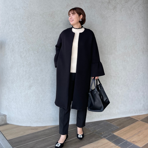 洗える】軽くて暖かい♡普段着～フォーマルまで活躍♡お袖フレアノー