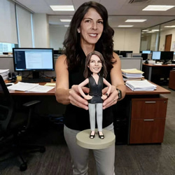 誕生日プレゼント 妻 奥さん オーダーメイド 似顔絵 人形 写真から