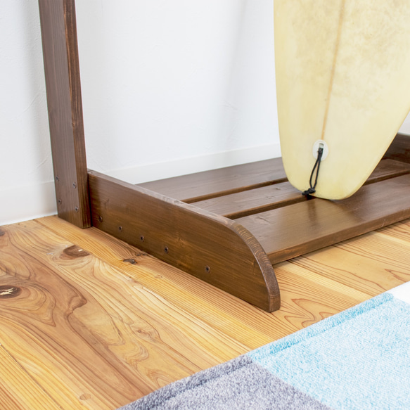 4本立てサーフボードラック　ボードラック　サーフィン　マリンスポーツ　サーフボード立て 