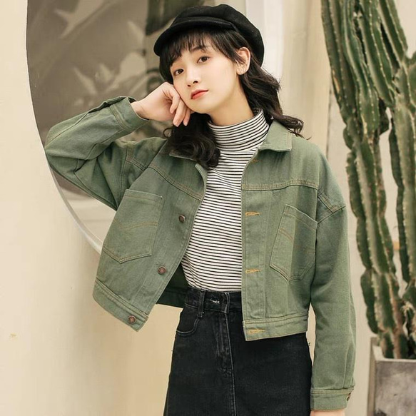 OLD Design cardigan 古着　ユニセックス　短丈　ショート丈 古着 40-50s Better Sportswear パチポケ 2tone ウール スクール