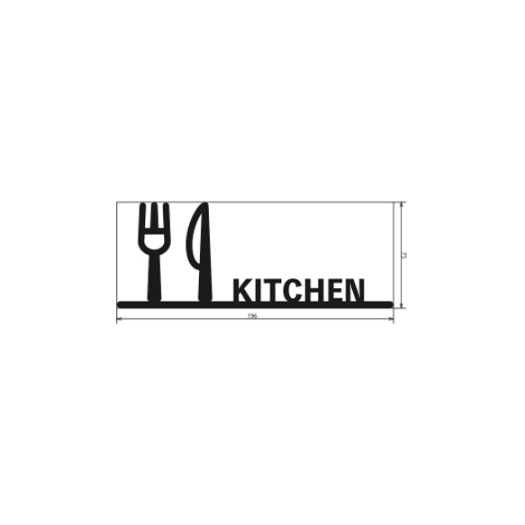 ピクトサイン2_KITCHEN(カトラリー) 2枚目の画像