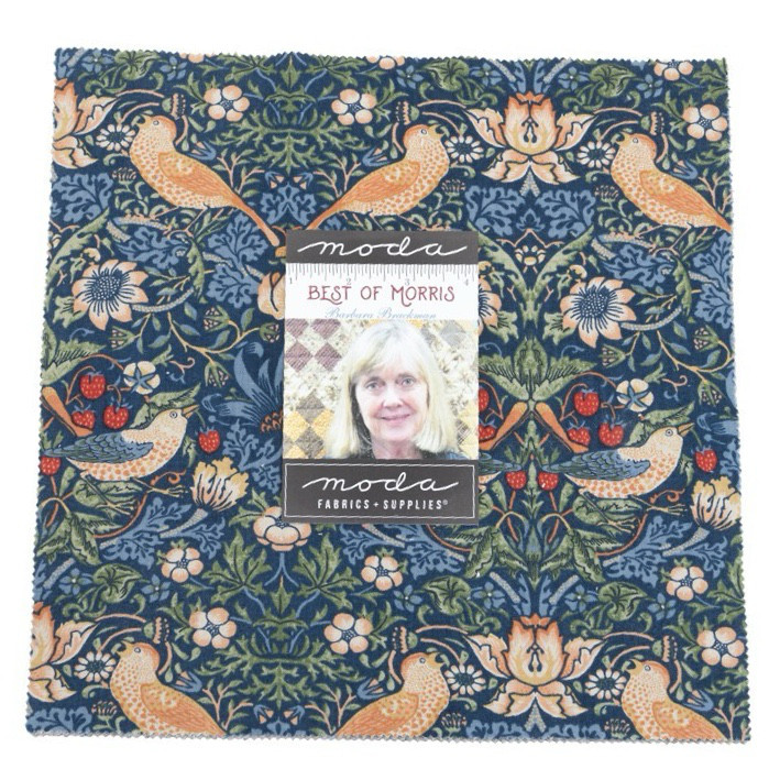 「Best of Morris 2021」レイヤーケーキ moda 生地 カットクロス モリス