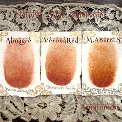 *♥香る水彩 Monte Amiata Burnt Sienna Natural Attar Watercolor♥* 4枚目の画像