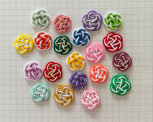 水引 梅結び 2本どり ランダム20個 その他素材 はな 通販 12750543