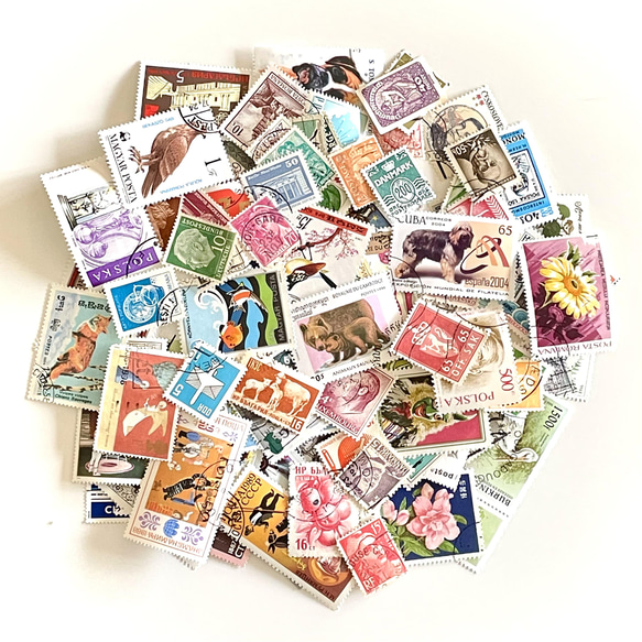 外國郵票/舊郵票D 100枚｜古董/復古 第3張的照片