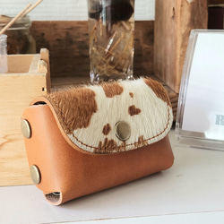 アボカドモチーフ～本革の個性派ショルダーバッグ☆【avo.Leather