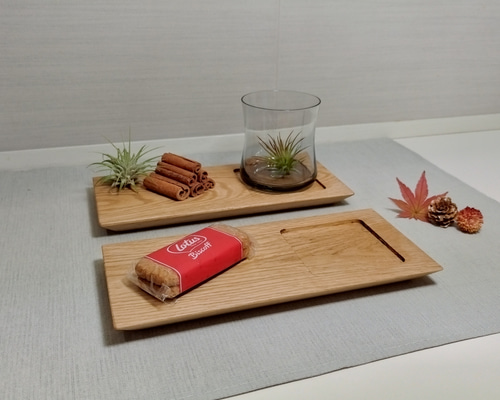 トレイ&2コースターセット