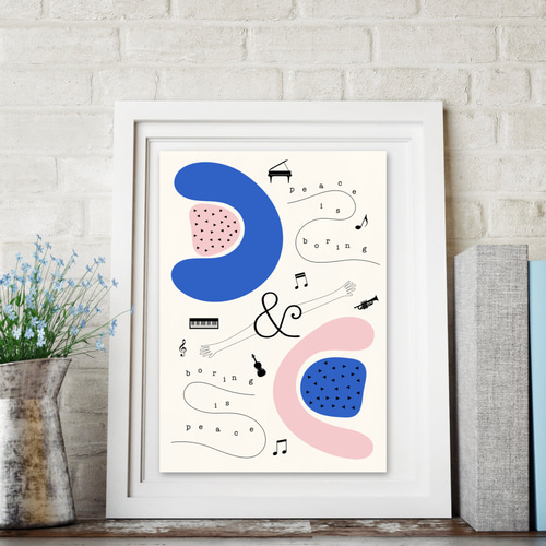 ☆Ａ１サイズ手描きART、グラフィックポスター fa63975a81777c6d5c42f9bdaaa1ba