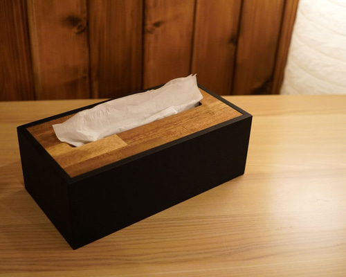 ティッシュボックスケース マルチタイプ 木製【受注制作】 ティッシュ