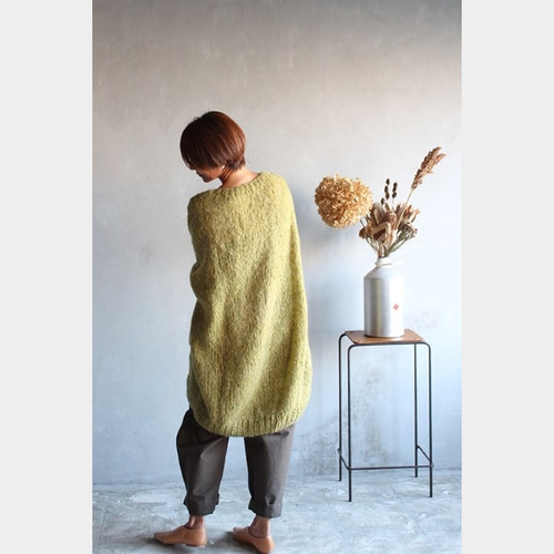 つつむ ビッグシルエットパンツ○オリーブカーキ キュロット・ワイド  