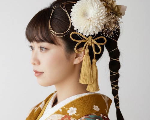 成人式 髪飾り 成人式髪飾り タッセル 水引き 卒業式髪飾り 結婚