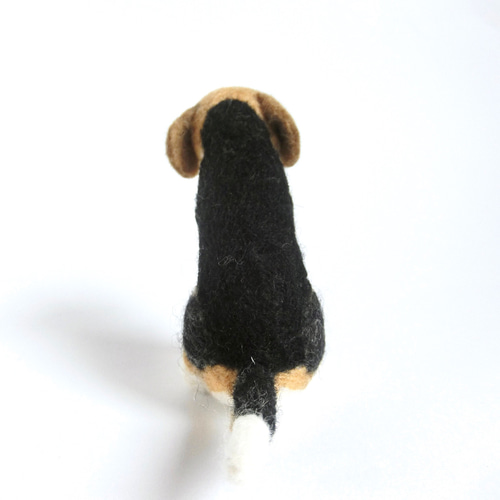 羊毛フェルト　ハンドメイド　ビーグル 羊毛フェルト ビーグル犬 羊毛フェルト chikuchiku18 通販