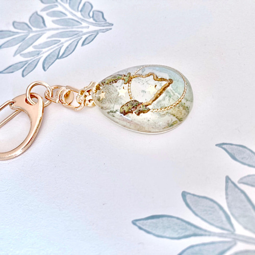 うお座 キーホルダー 星座チャーム 魚座 さかな 魚 キーホルダー