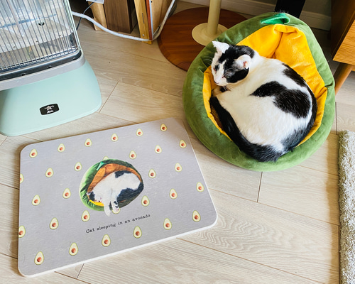 世界にひとつ うちの子 オーダーメイド 珪藻土マット バスマット