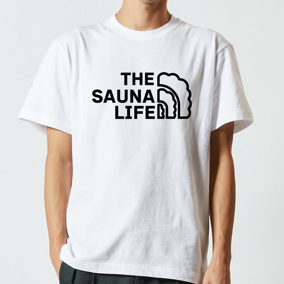 [THE SAUNA LIFE] 桑拿溫泉公共洗浴用品模仿T卹長T禮物 第3張的照片