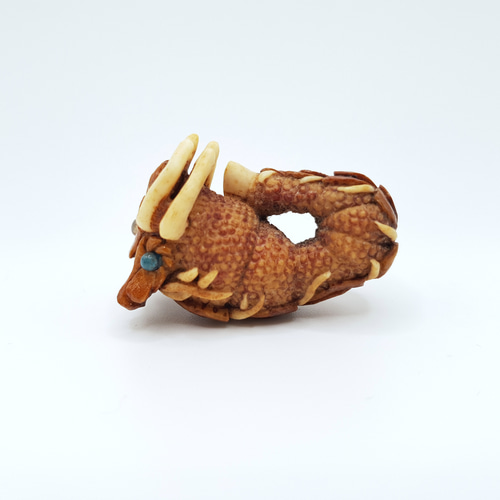 ハンドメイド小さい置物 Jörmungandr その他置物 Carving Nature 