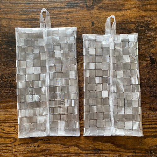 ティッシュカバー箱なしタイプ専用〈小さめサイズ〉【タイル柄】PVC