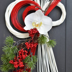 【お正月ハンドメイド2026】幸せを呼ぶ胡蝶蘭 縁起の良いお正月飾り 10枚目の画像