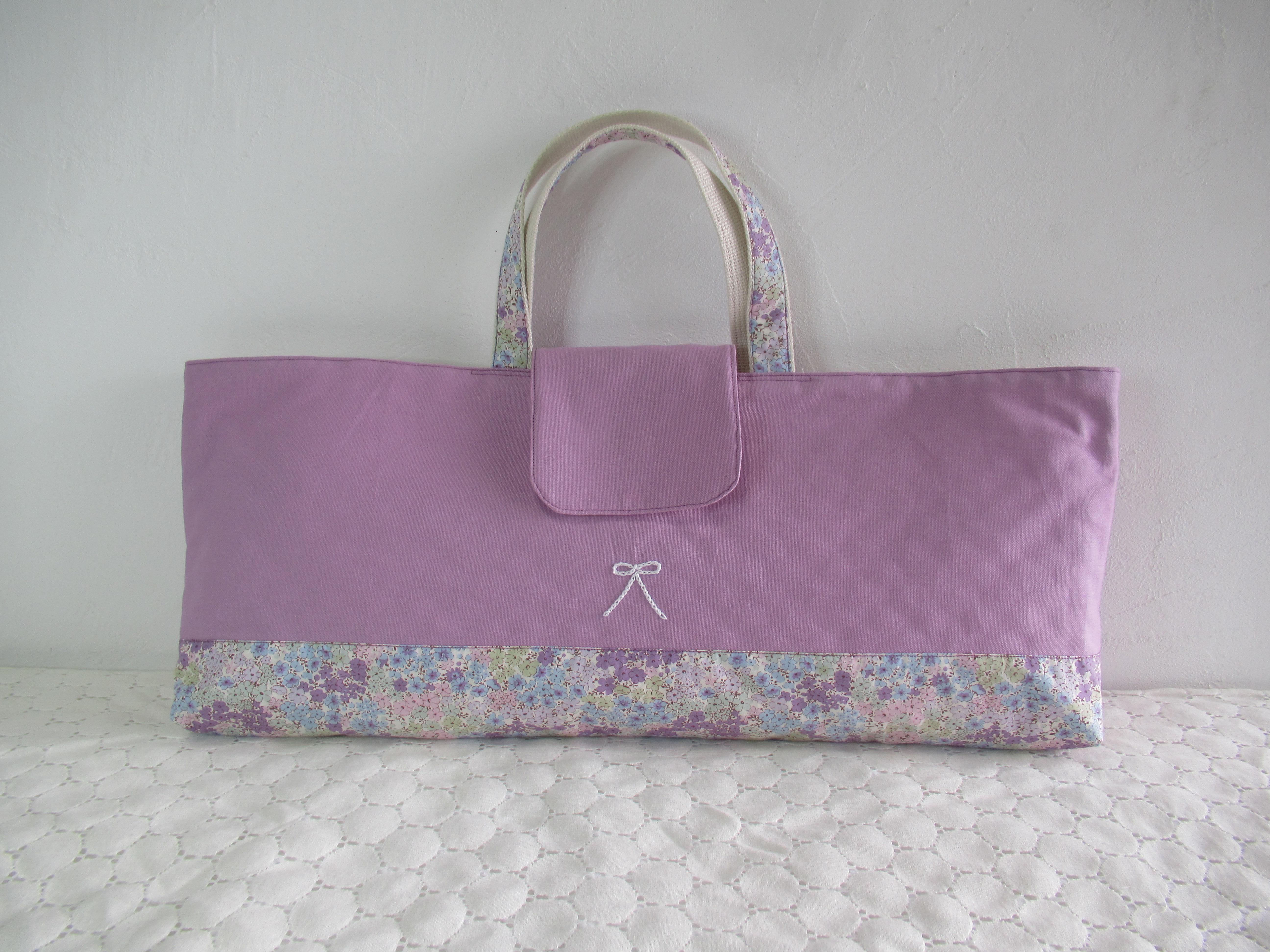 リボン セット 入園入学 ×アーモンドピンク モカ 刺繍