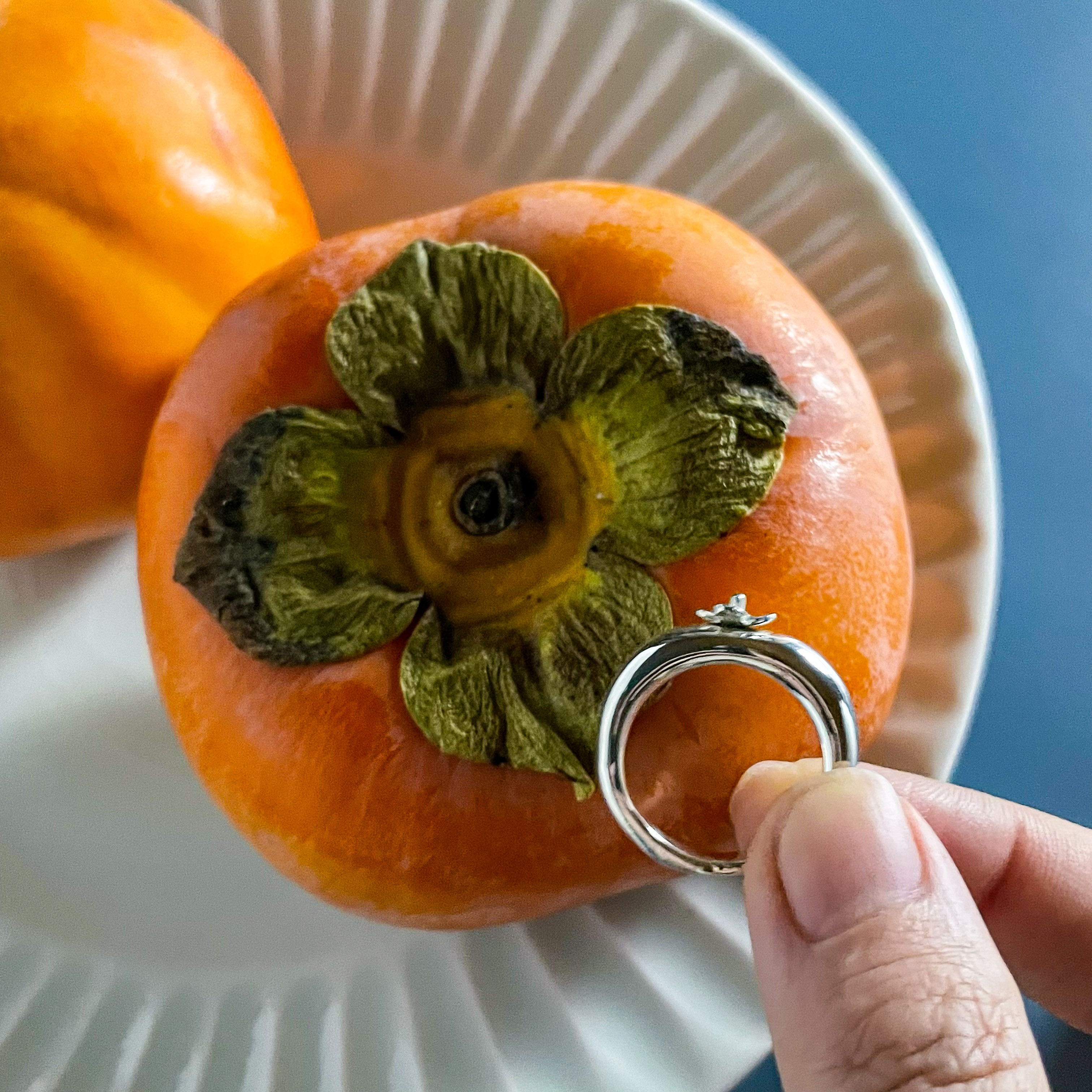 きらめく実(みのり)  柿