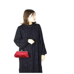 仕立て屋のがま口　－ワインー 3枚目の画像