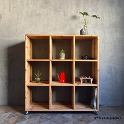 6マスシェルフ/本棚 /シェルフ /A4サイズ/ラック/収納 棚・シェルフ