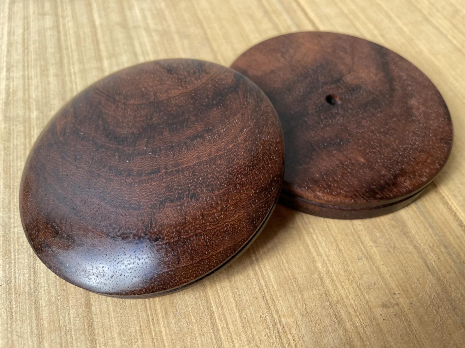 6インチ用　ナンタケットバスケット　素材　材料　ラウンドベース　インドローズウッド