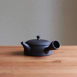 新年のお迎え準備に】煎茶が美味しく飲める平型急須【愛知県常滑産】玉