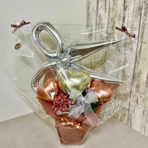 kana様　美容室　周年祝い　バルーンギフト　開店祝い　ハサミバルーン kana様 美容室 周年祝い バルーンギフト 開店祝い ハサミ