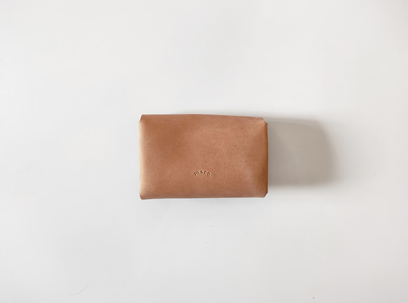 アコーディオンウォレット S【受注生産】本革 ミニ財布 ミニウォレット 3枚目の画像