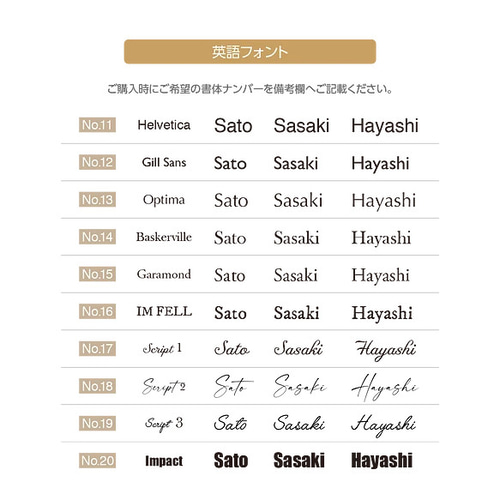 表札プレート【オーク無垢材×切り文字】 表札・ネームプレート