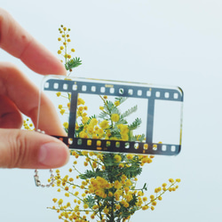 キリトリフィルム　ポジフィルム風　アクリルキーホルダー　 空っぽ 5枚目の画像