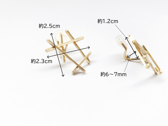 Hitofude 耳環 [Twig] 14kgf 第12張的照片