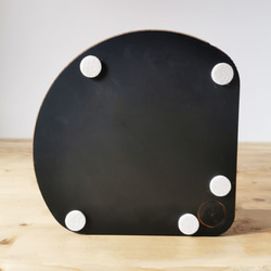 角にも置けるしずくのスタンドシェルフ  4段タイプ 【 ブラウン】 / 360度回転  / 植物 / 完成品 13枚目の画像