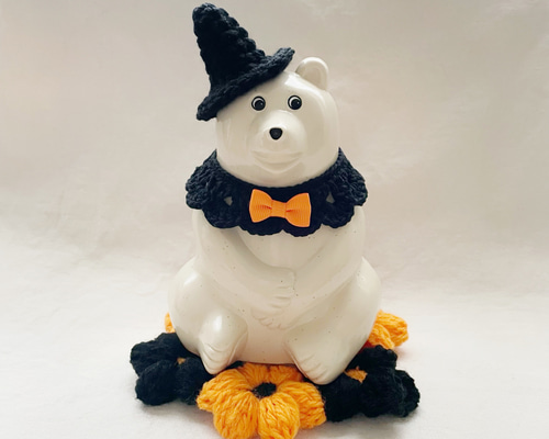 ハルページ＊しろくま貯金箱ハロウィンコーデ ハル様専用ページ＊しろくま貯金箱ハロウィンコーデ - メルカリ