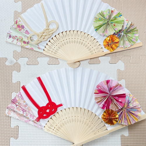 扇子プロップス♡*°(花なしverにもできます) 扇子プロップス♡*°(花なしverにもできます)