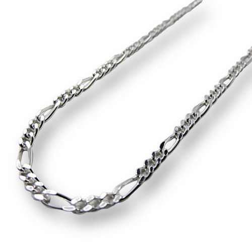 極希少サイズ　ヴィンテージ　ネックレス　フィガロ　喜平　ロング　シルバー925 c011-s-8mm-4-1.jpg