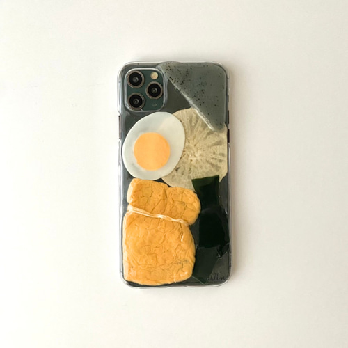 52i.ジワジワ出汁が染みるおでん の iPhoneケース iPhoneケース
