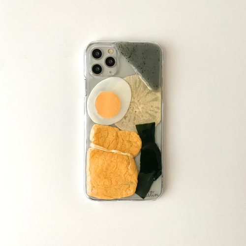 52i.ジワジワ出汁が染みるおでん の iPhoneケース iPhoneケース