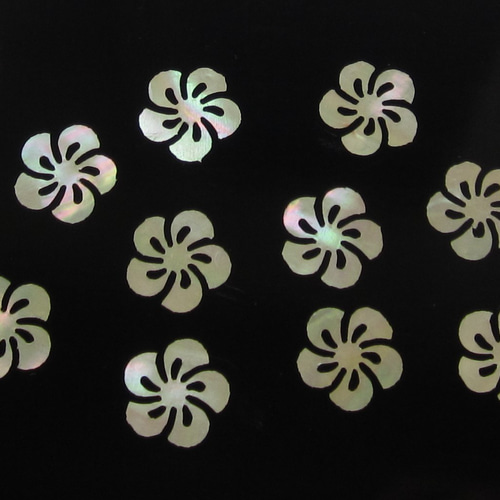 螺鈿（らでん）、青貝 型抜き 花B その他素材 radenn 通販 12790809