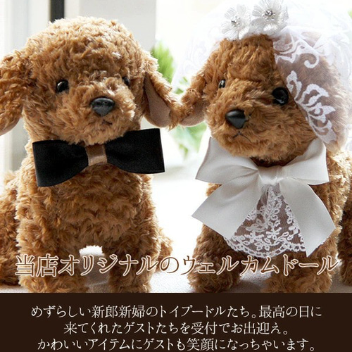 リニューアル】ウェルカムドール 日本製 手作り トイプードル ブラウン